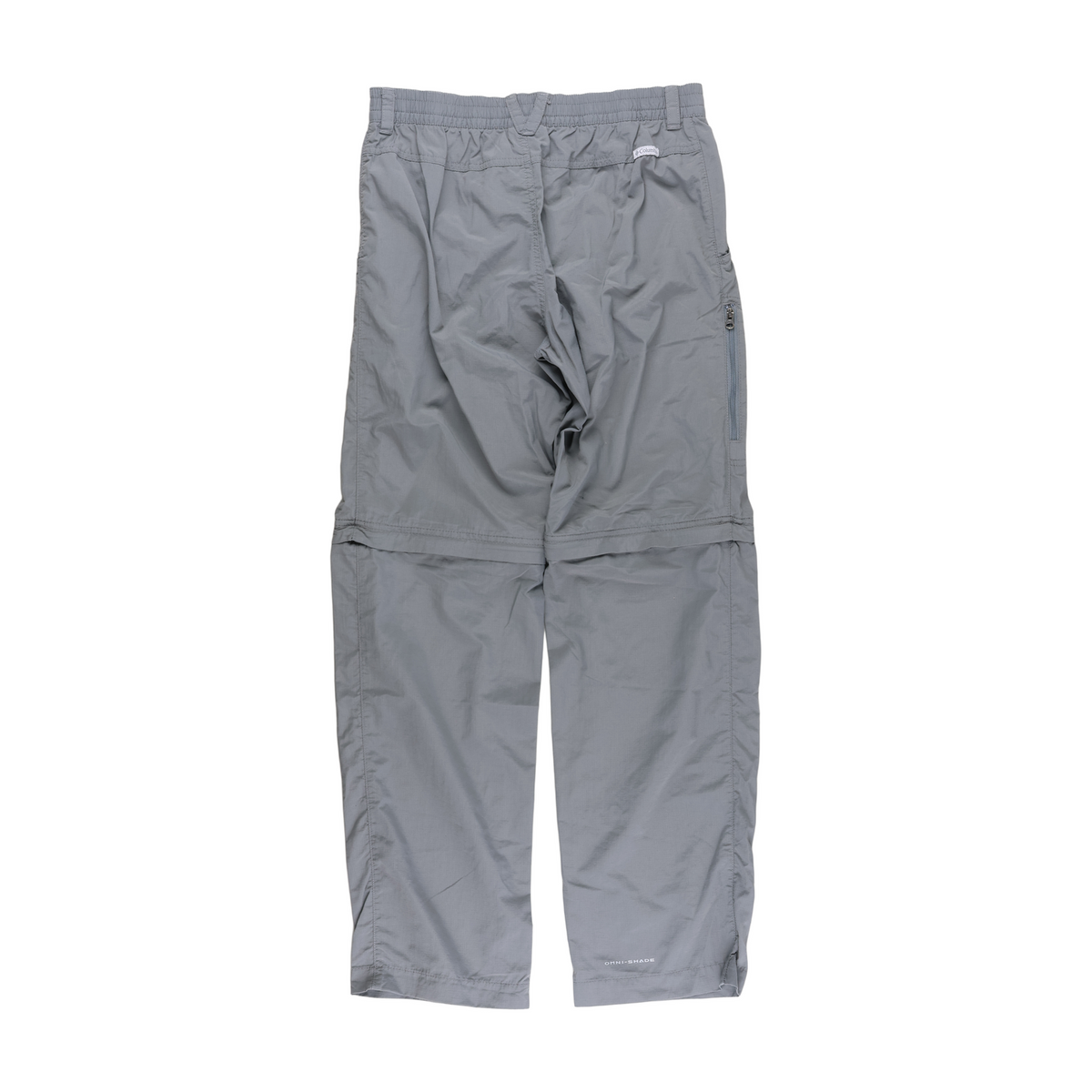 Columbia Silver Ridge Zip-Off bukser, junior (City Grey) - størrelse L
