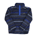 Columbia Helvetia II Printed Half Snap Fleece, junior (Grey Blue) - størrelse L