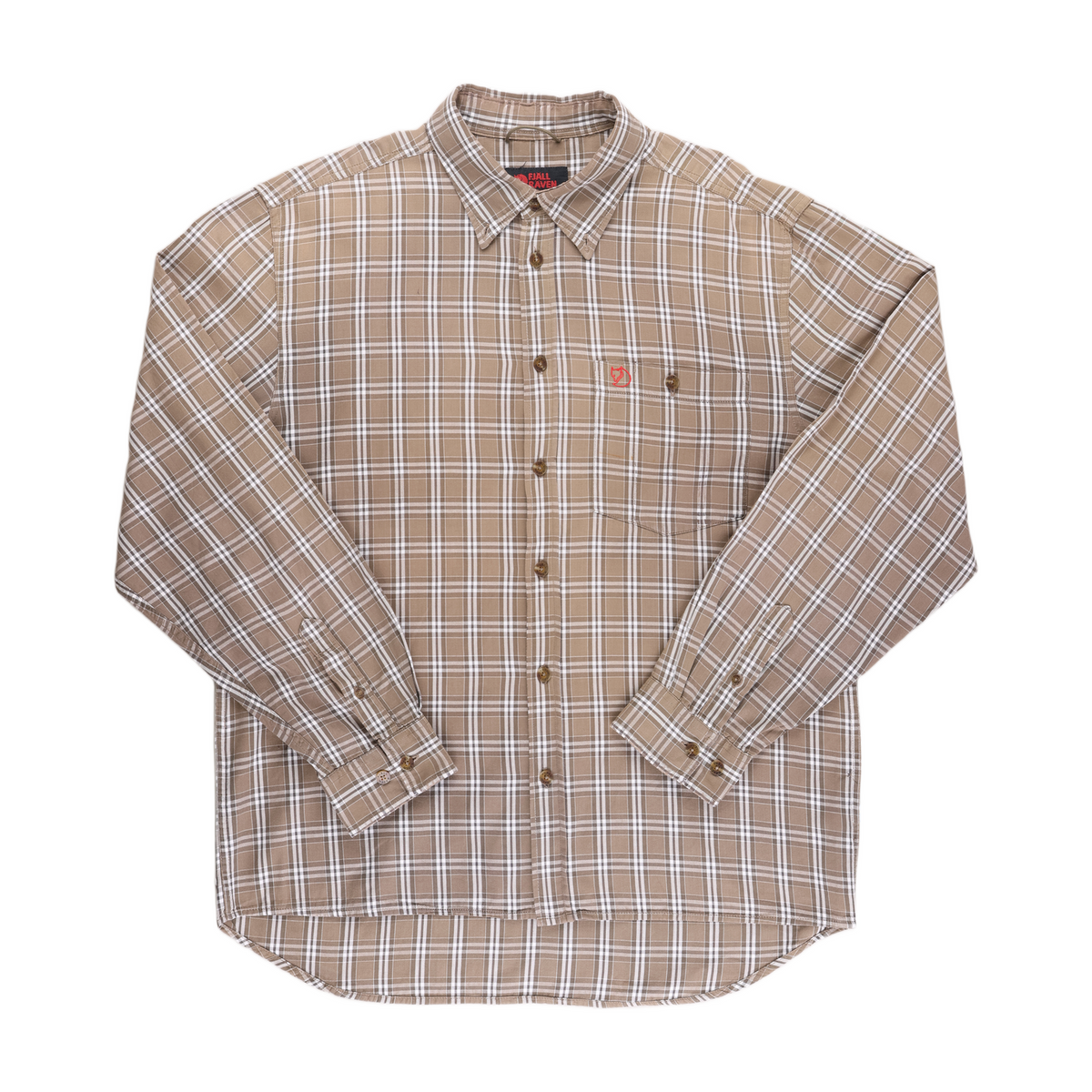 Fjällräven Fjällglim Skjorte, herre (Wood Brown) - størrelse L