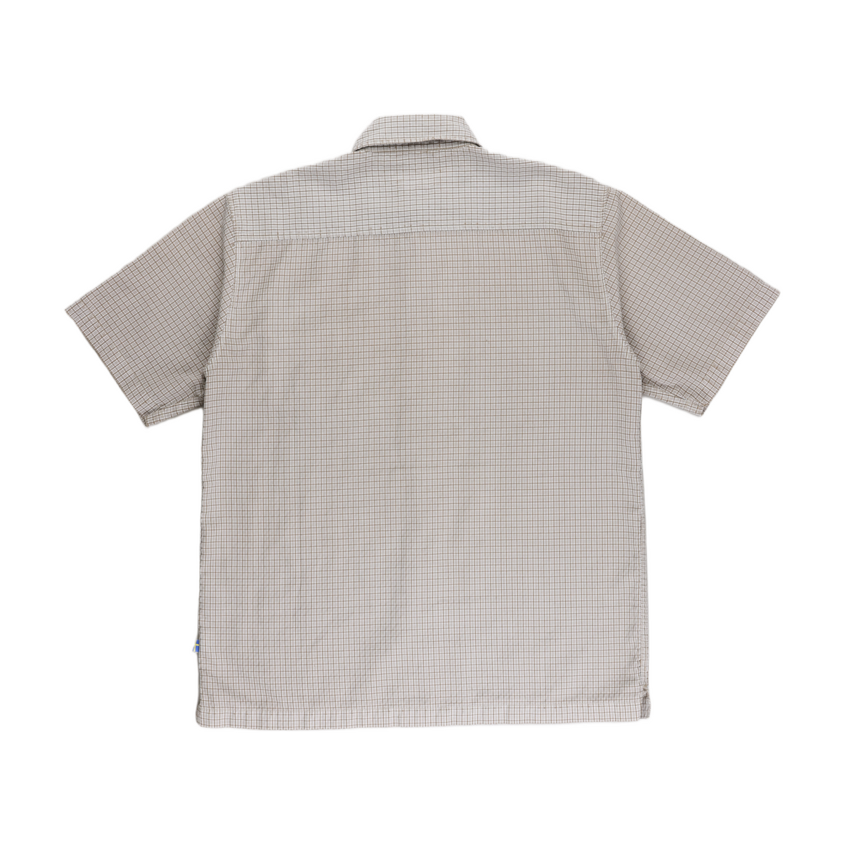 Fjällräven Övik Travel Shirt SS, herre (Sand Stone) - størrelse L