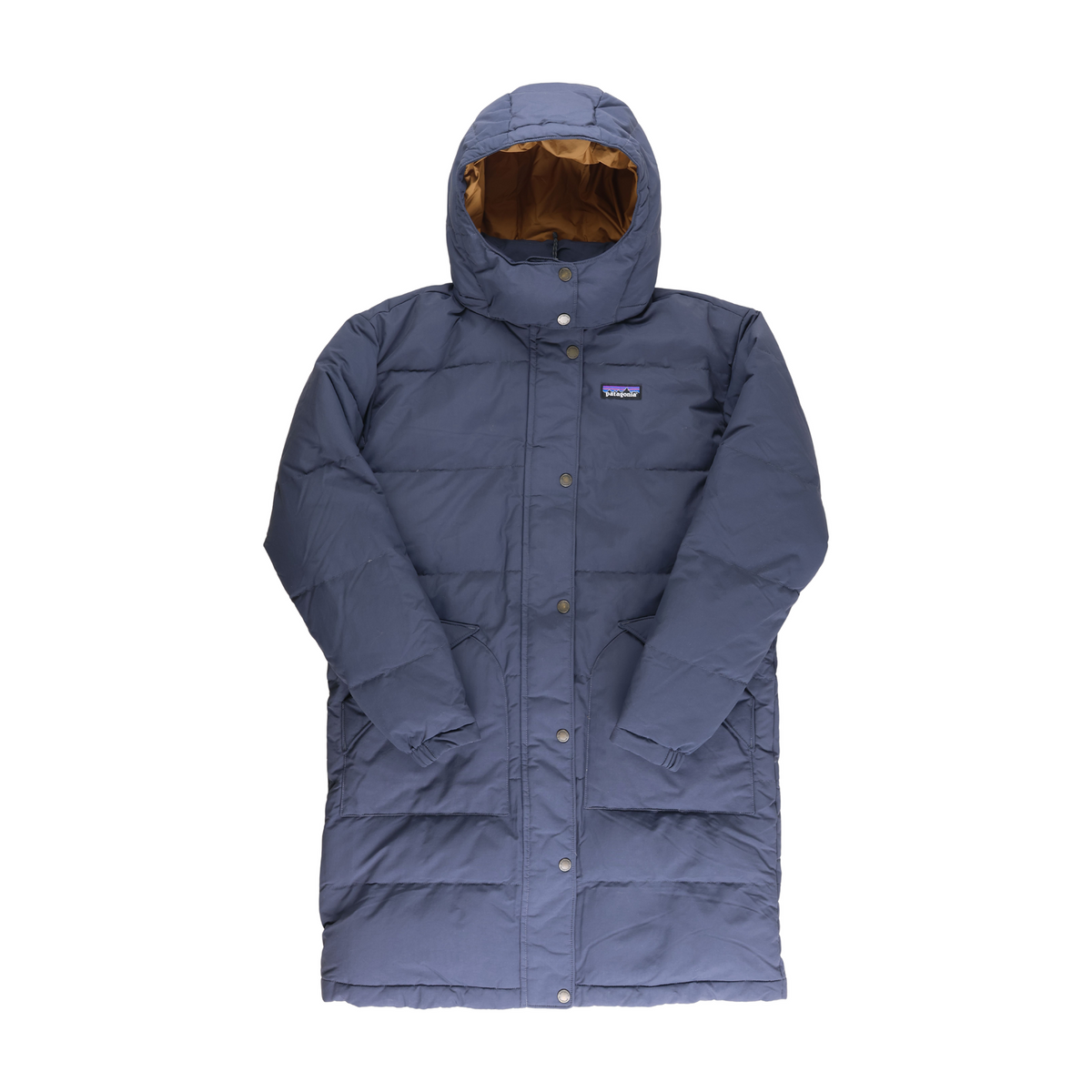 Patagonia Downdrift Parka, dame (Smolder Blue) - størrelse S